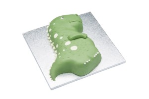 Stampo per pasticceria a forma di dinosauro, 22 x 32 x 5 cm, alluminio anodizzato - Kitchen Craft
