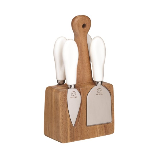 Set di 5 coltelli per latticini, acciaio inox, "Artesa" - Kitchen Craft