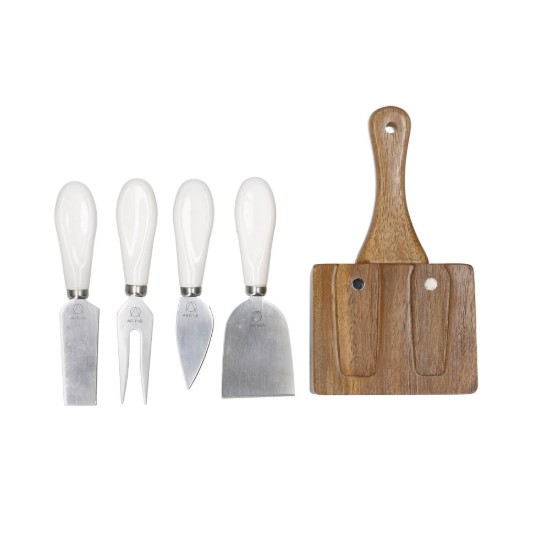 Set di 5 coltelli per latticini, acciaio inox, "Artesa" - Kitchen Craft