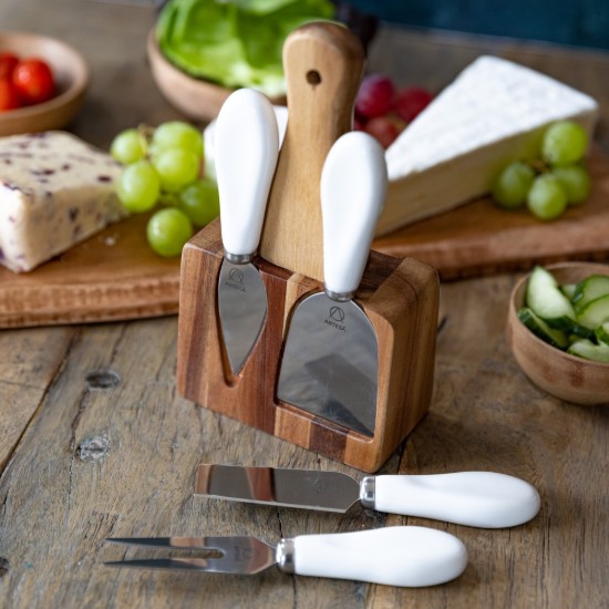 Set di 5 coltelli per latticini, acciaio inox, "Artesa" - Kitchen Craft