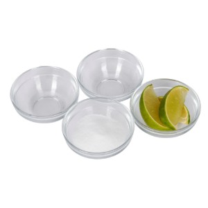 Set van 4 kommen, 7,5 cm, gemaakt van glas - gemaakt door Kitchen Craft