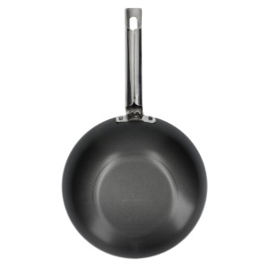 Padella wok, 24 cm, acciaio al carbonio - di Kitchen Craft