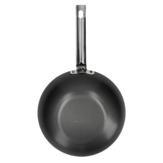 Tigaie wok 24 cm, otel carbon - Kitchen Craft