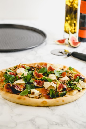 Teglia per pizza forata, acciaio, 32 cm - Kitchen Craft