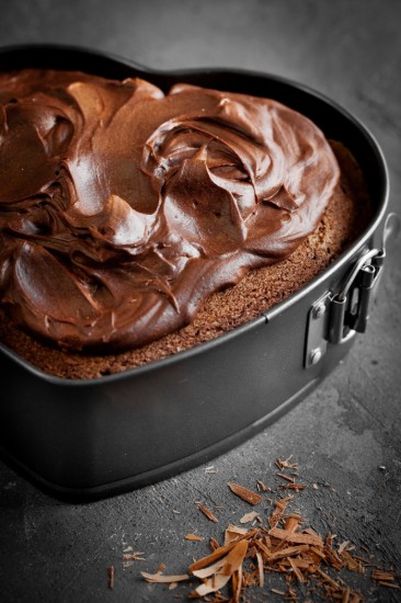 Stampo da forno, a forma di cuore, 23 cm, acciaio – prodotto da Kitchen Craft