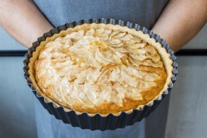 Teglia alta per crostate, 25 cm, acciaio - di Kitchen Craft