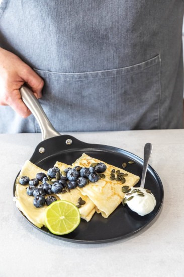 Pannenkoekenpan, koolstofstaal, 24 cm - Kitchen Craft