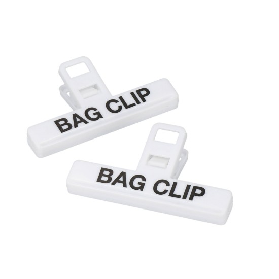 Set di clip per borsa da 2 pezzi, 9 cm, plastica - Kitchen Craft