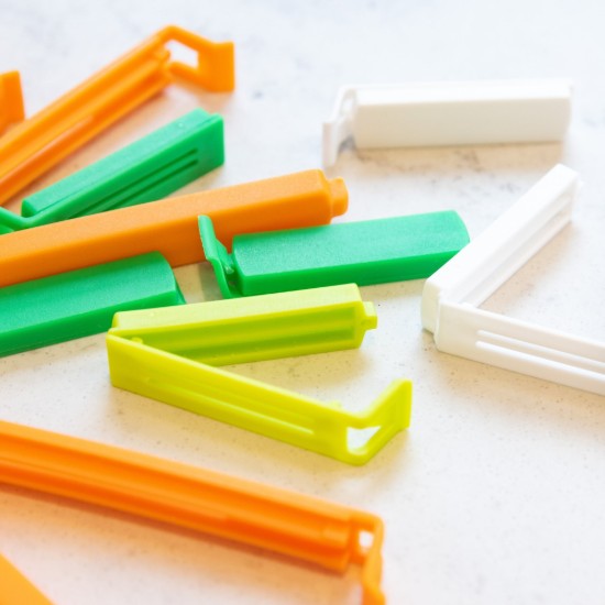 Set van 20 clips voor het sluiten van zakken - gemaakt door Kitchen Craft