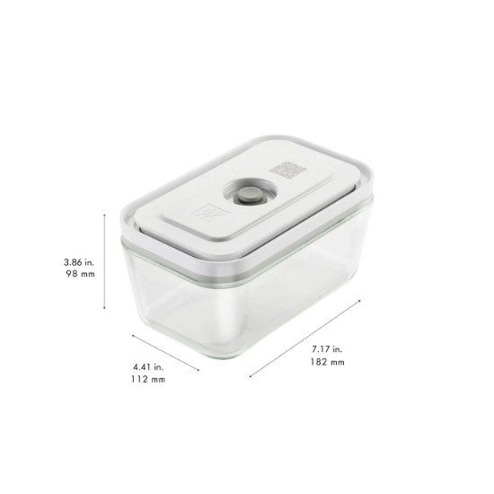 "FRESH & SAVE" vacuum-sealing food container, 900 ml, glass - Zwilling