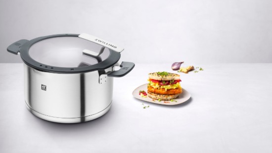 Batteria di pentole 9 pezzi, acciaio inossidabile, "Simplify" - Zwilling