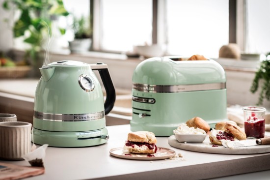 Bollitore elettrico, 2400 W, Artisan 1,5L, colore "Pistachio" - marchio KitchenAid
