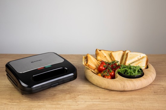 3-in-1 sandwich maker, 2 slices, 800 W - Zokura