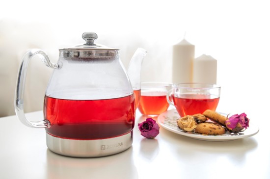 Tekande i rustfrit stål, 1,5 L - Zokura