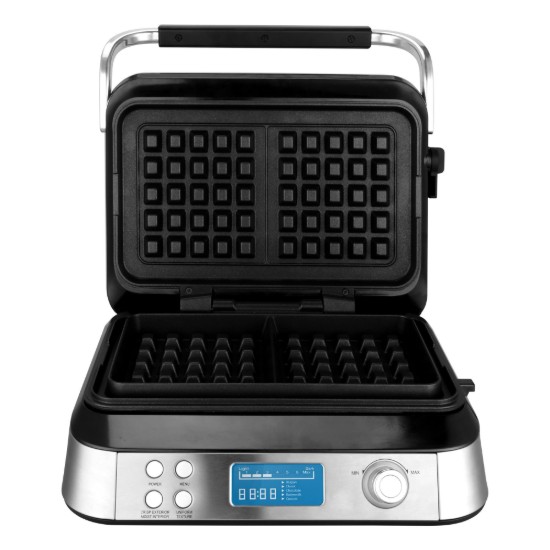 Smart waffle maker, 5 functions, 1600 W - Zokura
