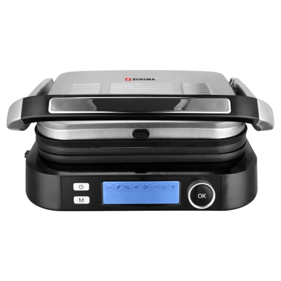 Grill électrique, "Smart", 2100 W, 7 programmes - Zokura