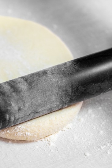 Mattarello con supporto, 37 cm, marmo - di Kitchen Craft