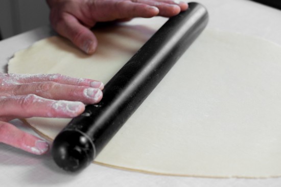 Mattarello con supporto, 37 cm, marmo - di Kitchen Craft