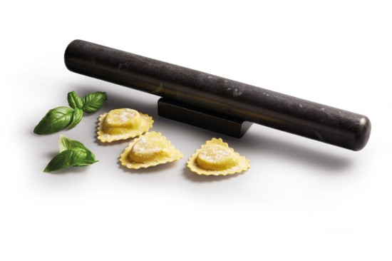Mattarello con supporto, 37 cm, marmo - di Kitchen Craft