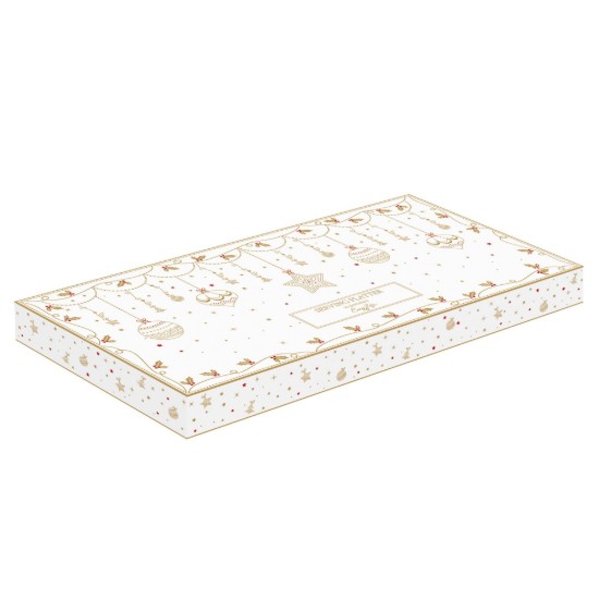 Serveerschaal, 40 × 18 cm, porselein, "CHRISTMAS LIGHTS" - Easy Life