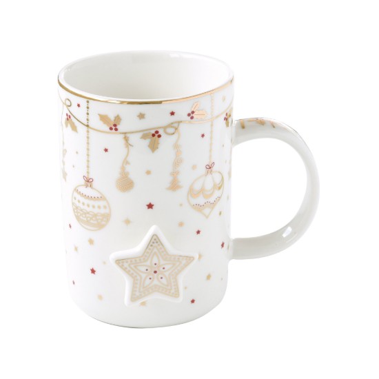 Mug in porcellana, 370 ml, "CHRISTMAS LIGHTS" - Easy Life