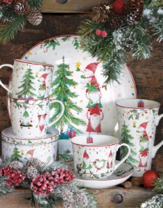 600 ml porcelain cup, "READY FOR CHRISTMAS" collection - Easy Life