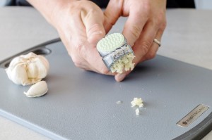 Knoflookpers, staal, 13,5 cm - Kitchen Craft