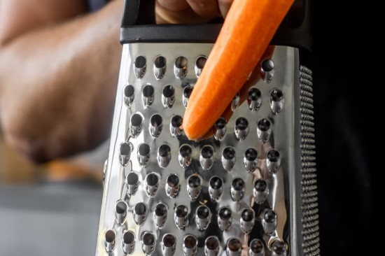 Multifunctionele rasp, met container, roestvrij staal - Kitchen Craft