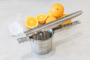 Schiacciaverdure/spremiagrumi, acciaio inossidabile, "Master Class" - Kitchen Craft