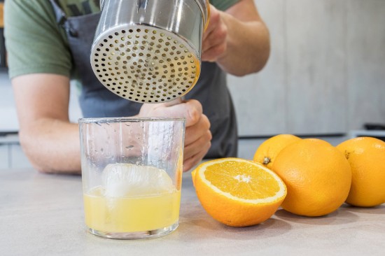 Schiacciaverdure/spremiagrumi, acciaio inossidabile, "Master Class" - Kitchen Craft