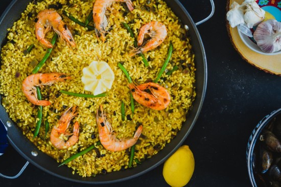 Paellapan, staal, 40 cm - Kitchen Craft