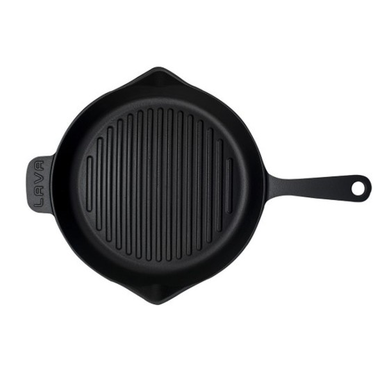 Grill in ghisa, 28 cm - marca LAVA