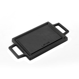 Griglia, ghisa, 22 x 15 cm - marca LAVA