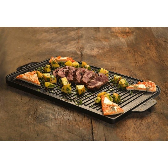 Griglia, ghisa, 47 x 26 cm - marca Lava