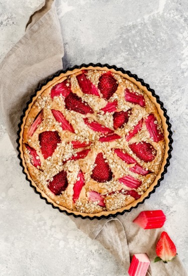 Round oven tray for tarts, 30 cm, steel - by Kitchen Craft