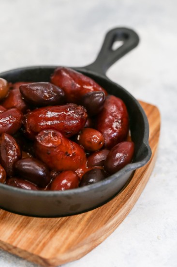 Mini-cooking pan 12 cm with wooden support - Kitchen Craft