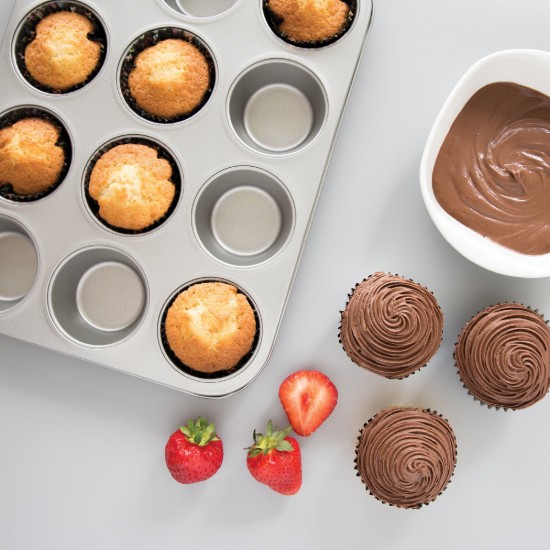 Vassoio per muffin, 35 x 27 cm, acciaio - del marchio Kitchen Craft