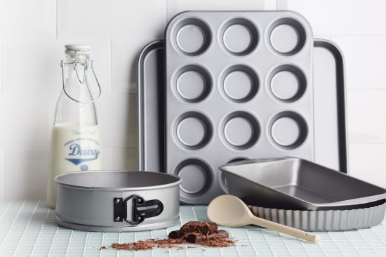 Vassoio per muffin, 35 x 27 cm, acciaio - del marchio Kitchen Craft