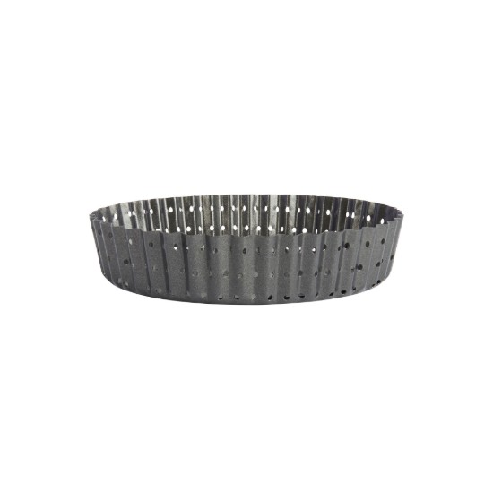 Tava perforata pentru tarte, 18 cm, otel - Kitchen Craft