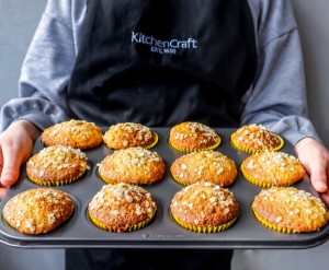 Vassoio per muffin, 35 x 27 cm, acciaio - di Kitchen Craft