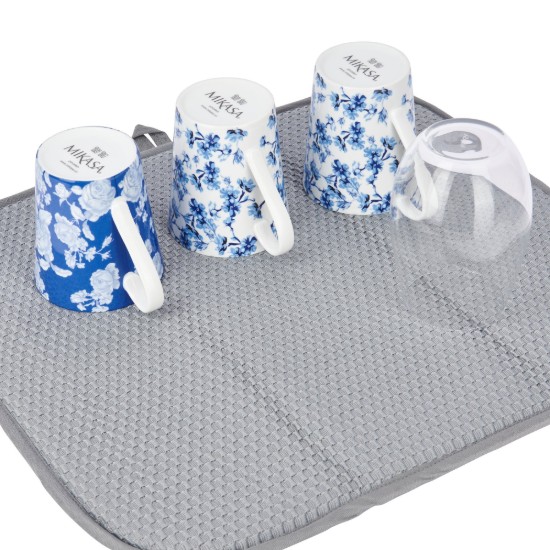 Στήριγμα στεγνώματος πιάτων 40 x 45 cm, κατασκευασμένο από μικροΐνες - της Kitchen Craft