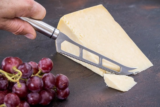 Coltello per assortimenti di formaggi, 26,5 cm, acciaio inossidabile - di Kitchen Craft