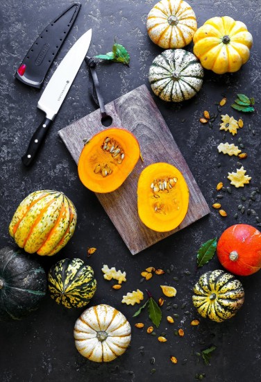 Coltello da chef in acciaio inox, 20 cm - di Kitchen Craft