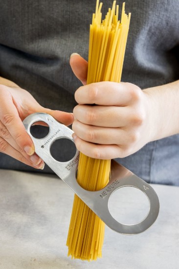 Utensile per porzionare gli spaghetti, 8 cm, in acciaio inox - di Kitchen Craft