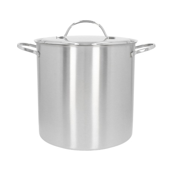 Cooking pot with lid, 26 cm/ 12 l "Resto", stainless steel - Demeyere