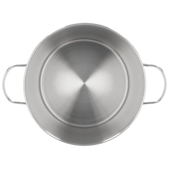 Cooking pot with lid, 26 cm/ 12 l "Resto", stainless steel - Demeyere