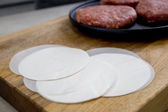 Set van 250 waxschijven, voor hamburgers, 11 cm - made by Kitchen Craft