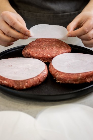 Set van 250 waxschijven, voor hamburgers, 11 cm - made by Kitchen Craft