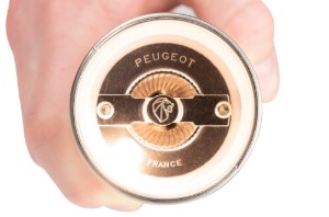 Macinasale elettrico "Zeli", 14 cm, "Cromo Spazzolato" - Peugeot