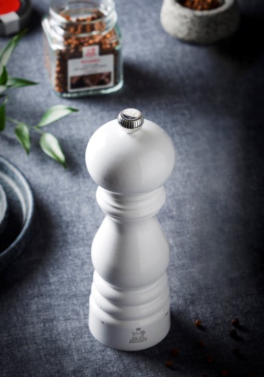 Zoutmolen, 22 cm "Paris u'Select", White Lacquered - Peugeot